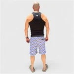 שורט שריג צבעוני OVERSIZE של THAT's 01 2