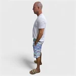 שורט שריג צבעוני OVERSIZE של THAT's 07 2