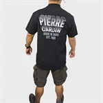 חולצת טי-שירט PIERRE CARDIN שחור124 2