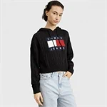 שריג בטן קפוצ'ון TOMMY HILFIGER שחור