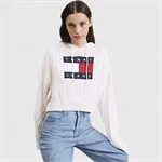 שריג בטן קפוצ'ון TOMMY HILFIGER לבן 2