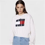 שריג בטן קפוצ'ון TOMMY HILFIGER לבן 6