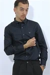 חולצה מכופתרת GANT slim fit שחור