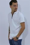 חולצת פולו A-SEVEN JEANS לבן