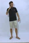 חולצת טי-שירט A-SEVEN שחור ברזל 2