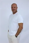 5 חולצות בייסיק לבן מידה XL 2