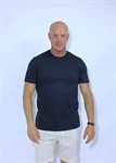 5 חולצות בייסיק כחול מידה L