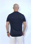 5 חולצות בייסיק כחול מידה L 3
