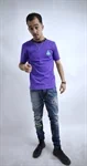 חולצת טי-שירט PIERRE CARDIN סגול 2