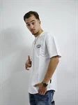 חולצת טי-שירט  OVERSIZE PIERRE CARDIN לבן 2