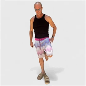 שורט שריג צבעוני OVERSIZE של THAT's 06