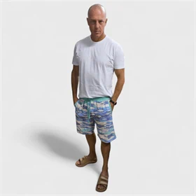 שורט שריג צבעוני OVERSIZE של THAT's 07