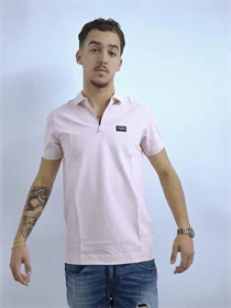 חולצת פולו PIERRE CARDIN ורוד