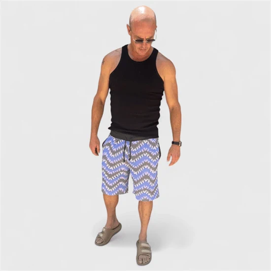 שורט שריג צבעוני OVERSIZE של THAT's 01