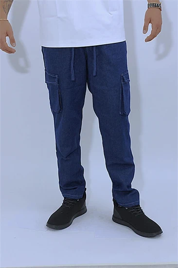 ג'ינס BAGGY של ROBERTO SANTO PARIS כחול כהה